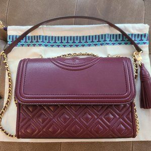 Fleming Small Leather Cross Body Bag